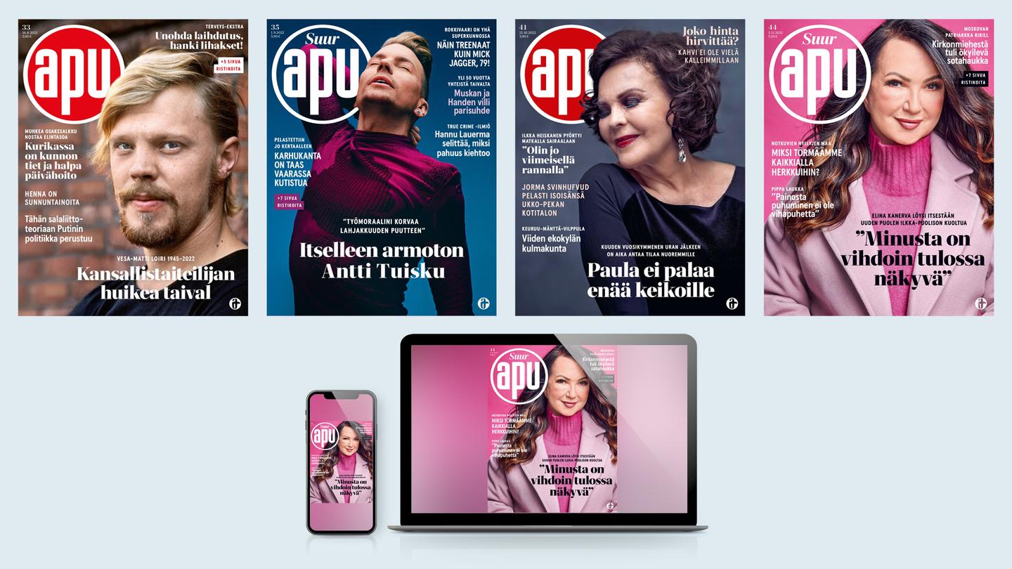 KMT2022 Korjattu Apumedian kokonaistavoittavuus on 435 000 Alehdet